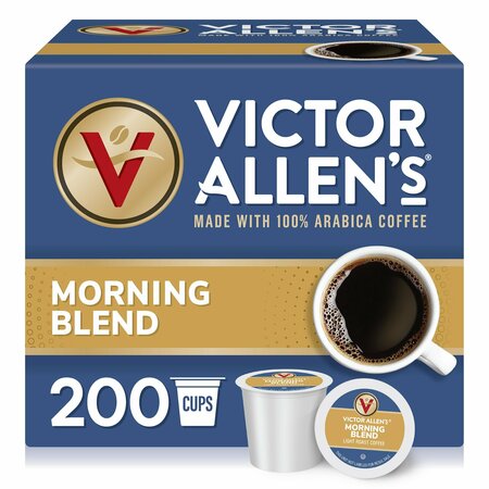 VICTOR ALLEN Morning Blend Coffee Single Serve Cup, PK200 FG016337RV